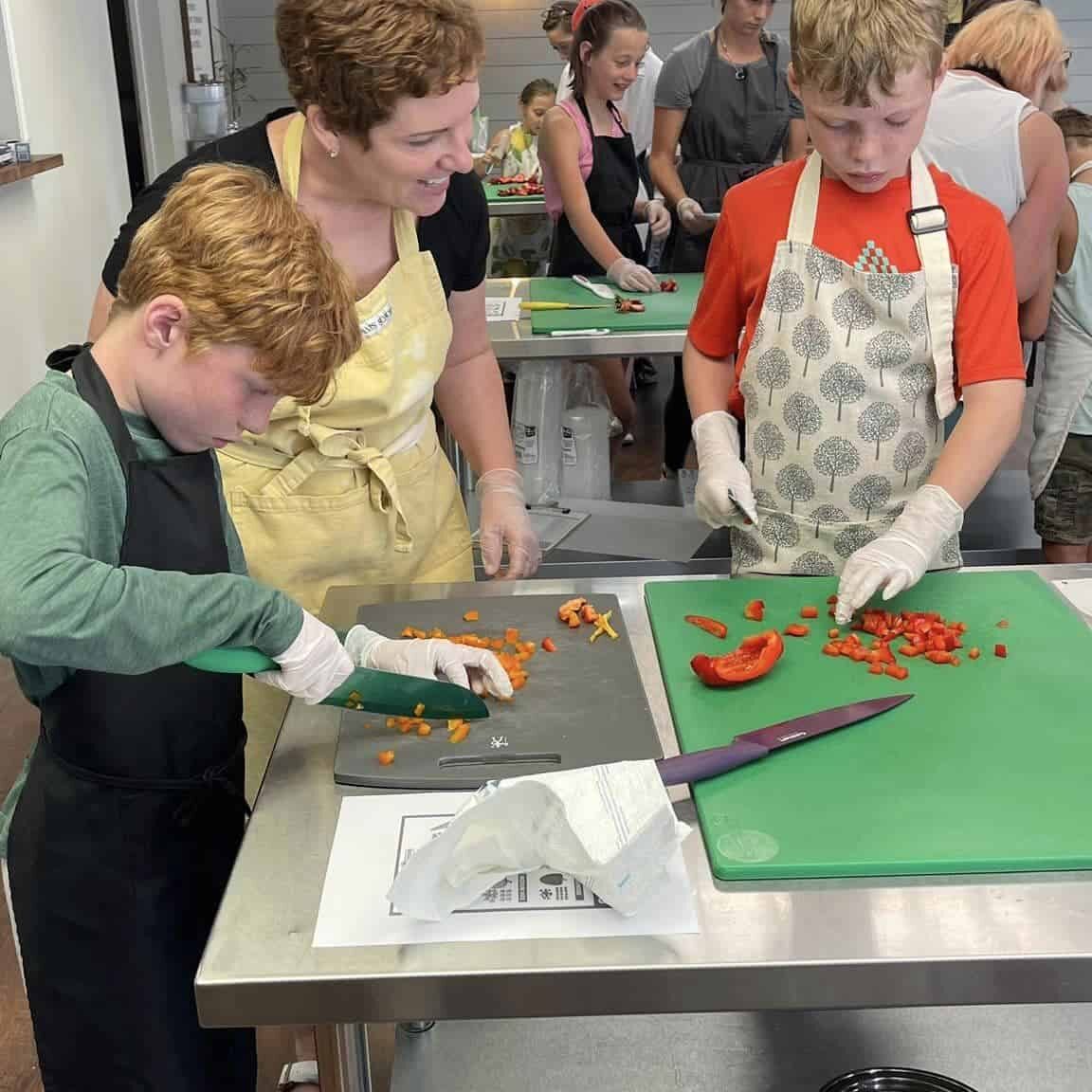 kids knife skills 2